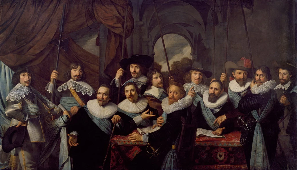Fucilieri della compagnia del capitano Dirck Tholinx e del tenente Pieter Adriaensz. - Museum Rijksmuseum